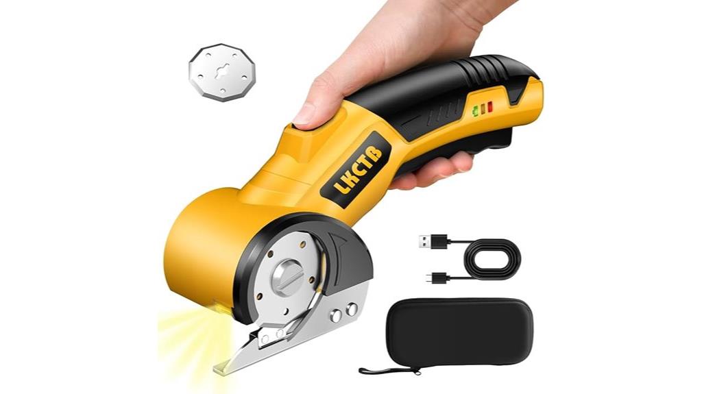 led lit brushless electric scissors