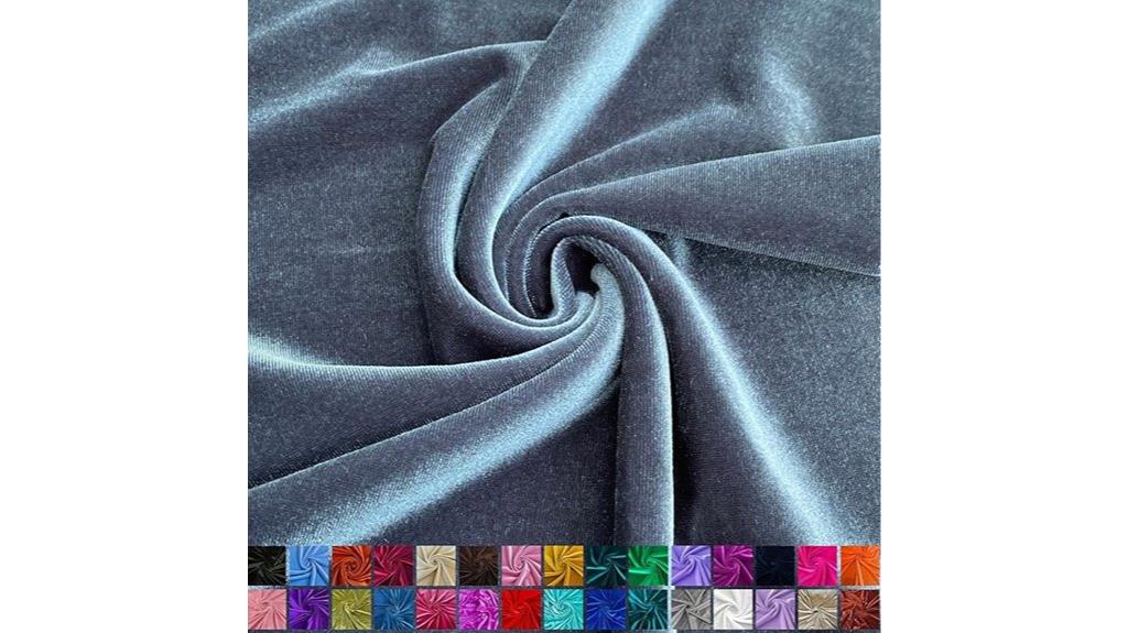 luxurious velvet fabric by yard