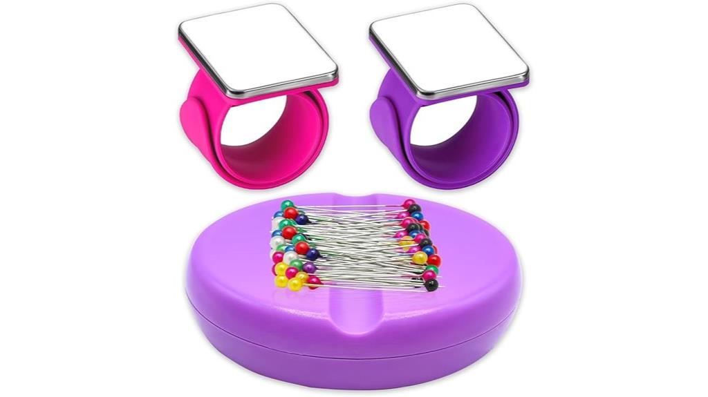 magnetic sewing pin organizer