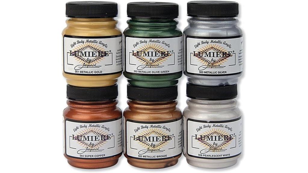 metallic paint set pack