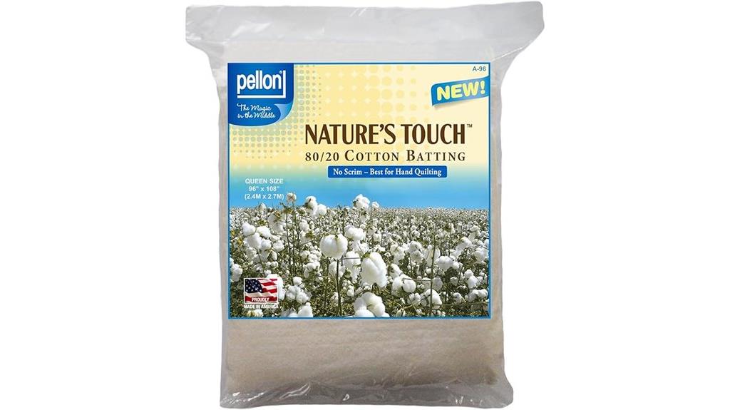 natural cotton poly batting