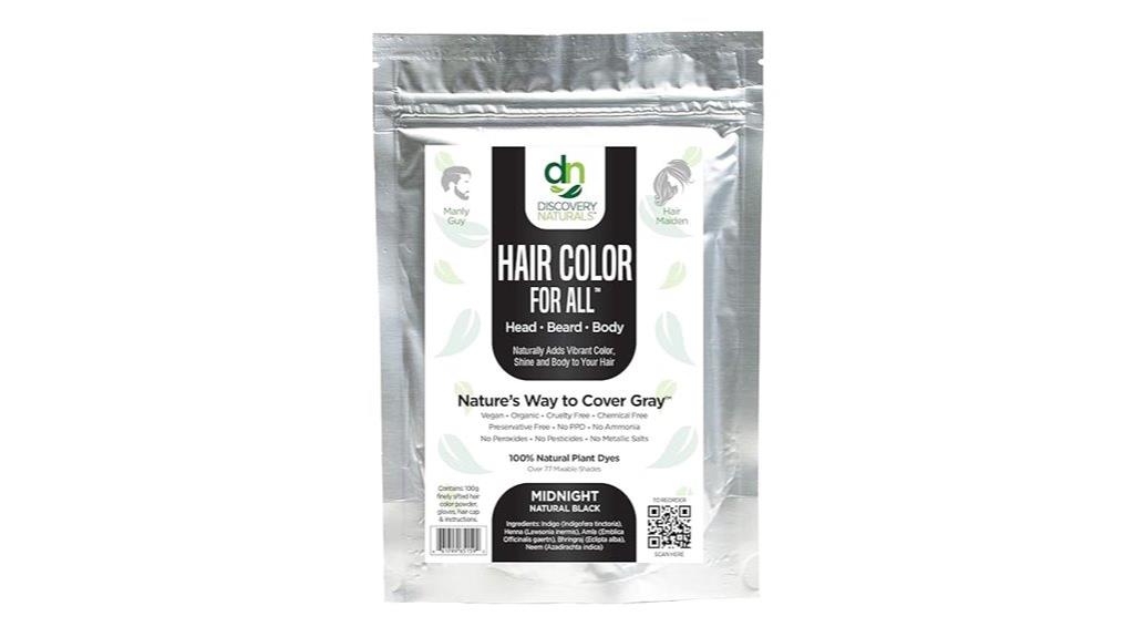 natural indigo hair dye