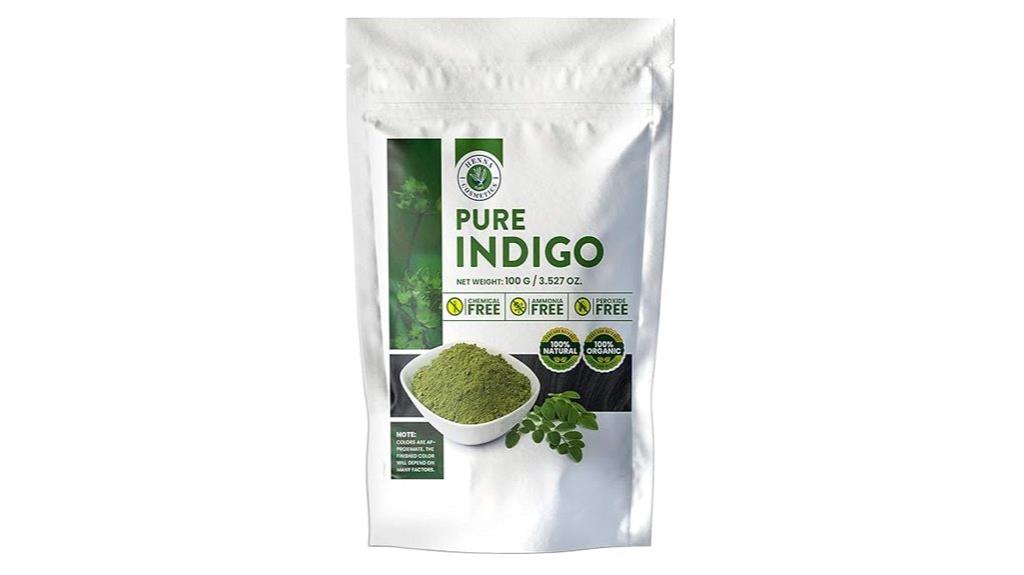 natural indigo hair dye