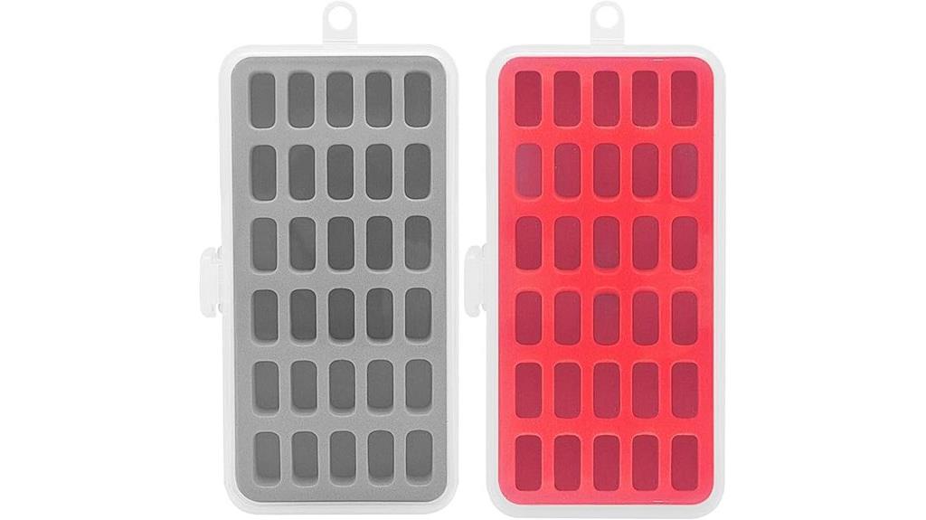 plastic bobbin storage cases