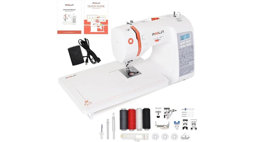 poolin lcd sewing machine