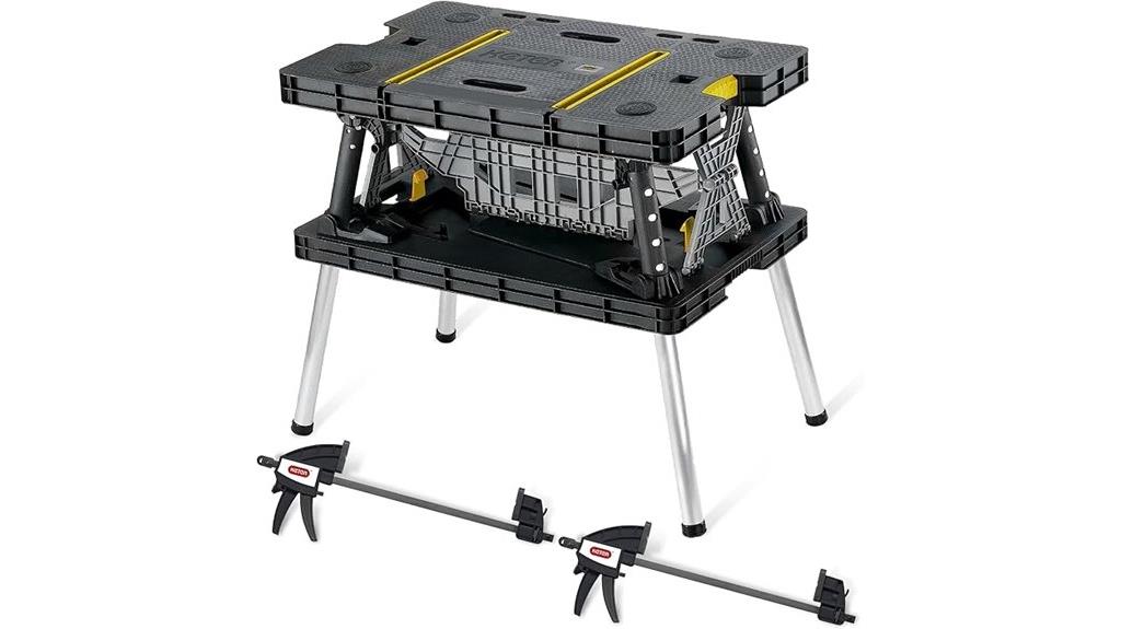 portable adjustable work surface