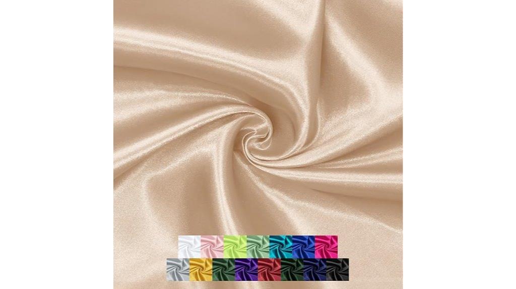 pothuiny satin fabric yard