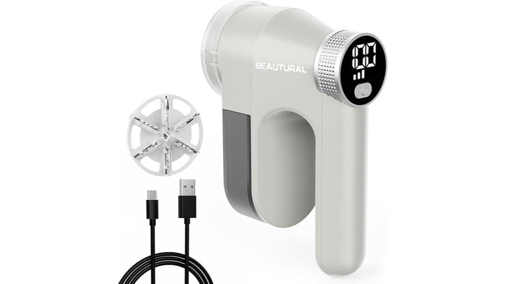 rechargeable fabric lint remover