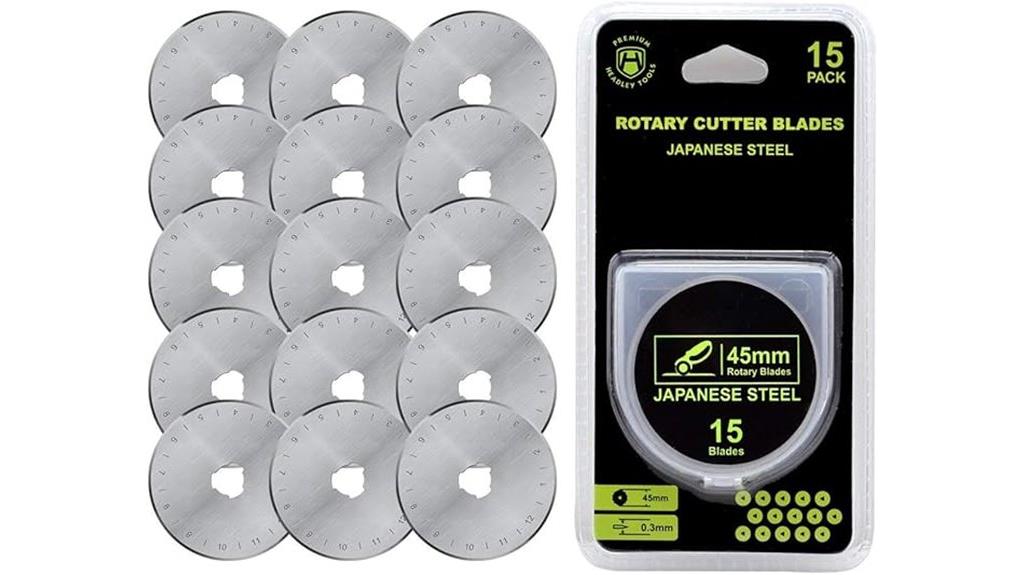 rotary cutter blade pack