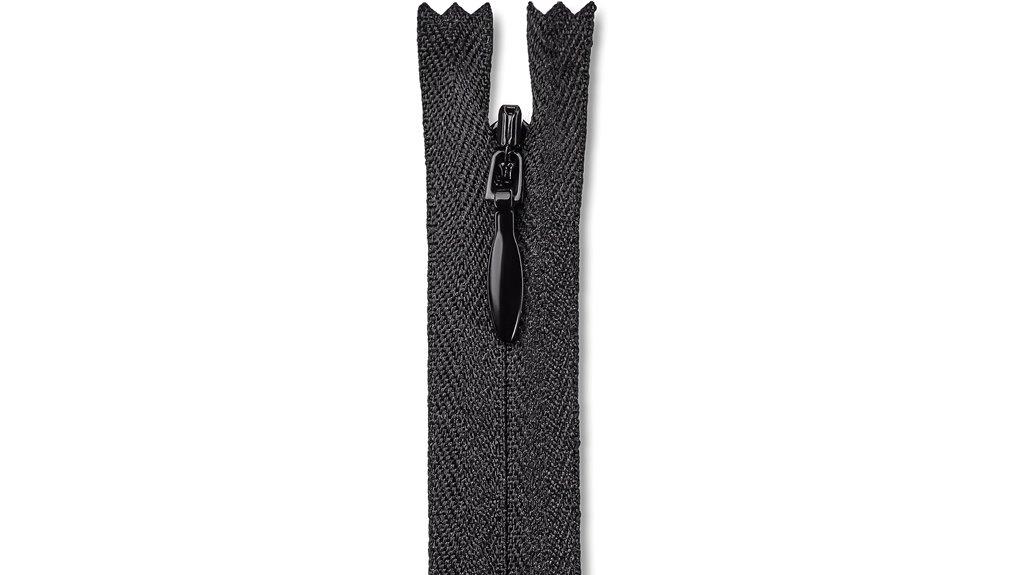 seamless invisible zipper set
