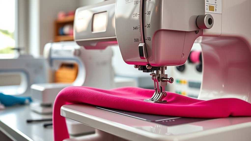 serger features for knits