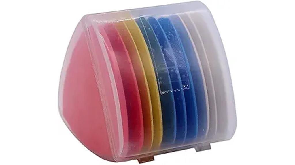 set of 10 triangle chalks