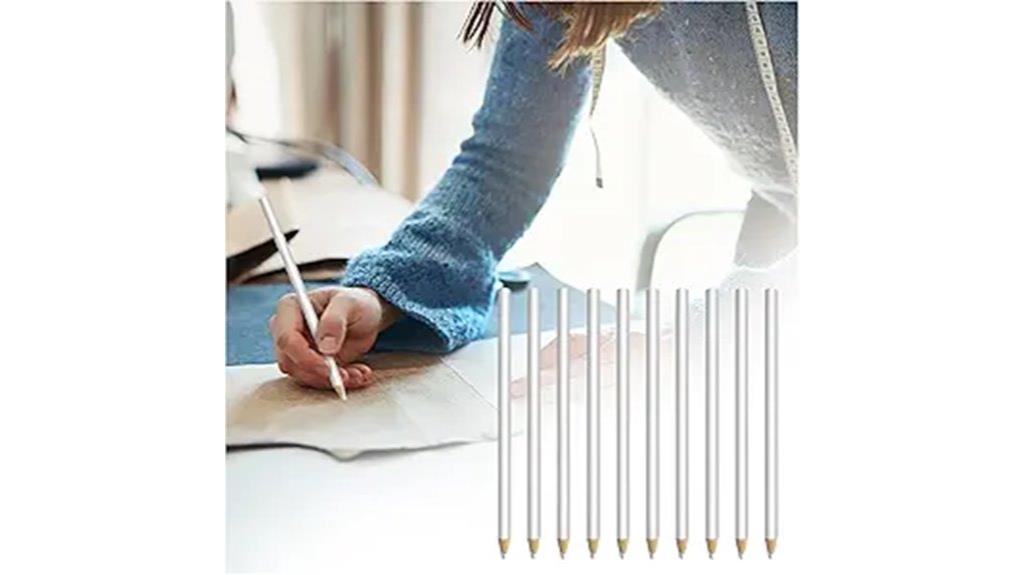 set of ten fabric pencils