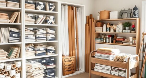 sewing pattern paper organization