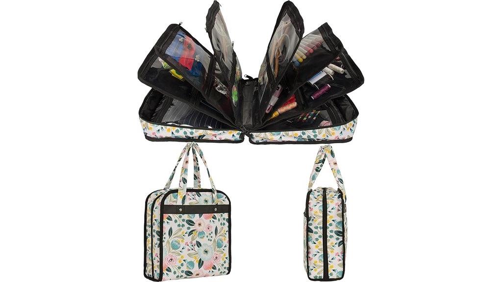 sewing supplies organizer bag