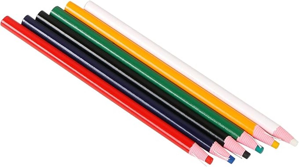 six pack sewing chalk pencils