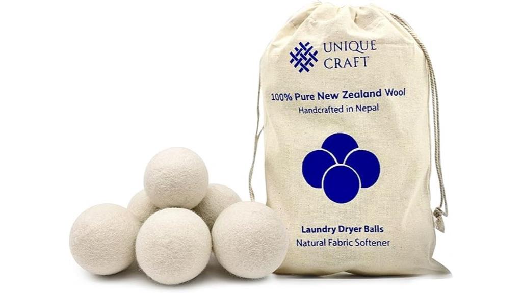 six xl craft wool balls