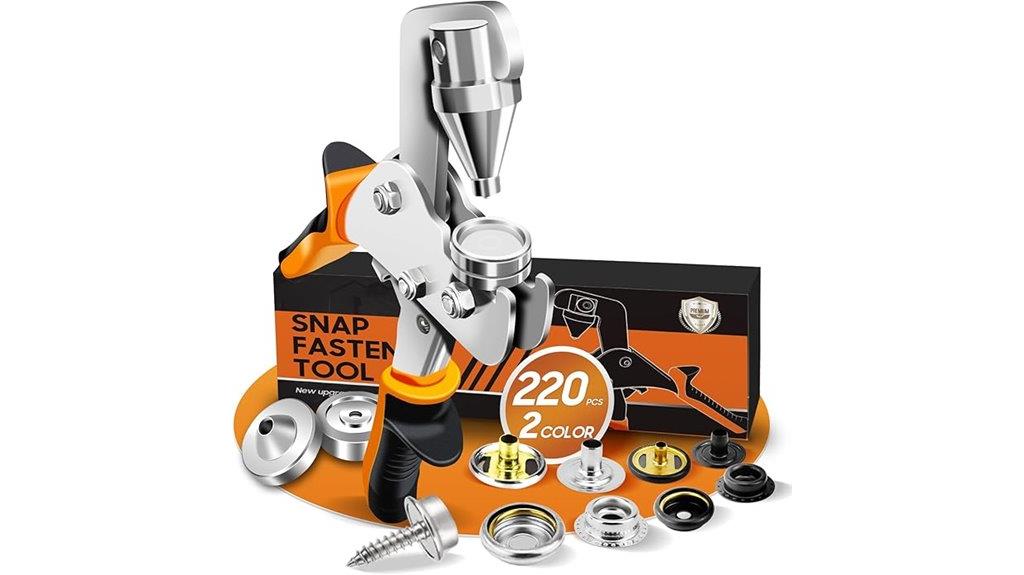 snap fastener kit set