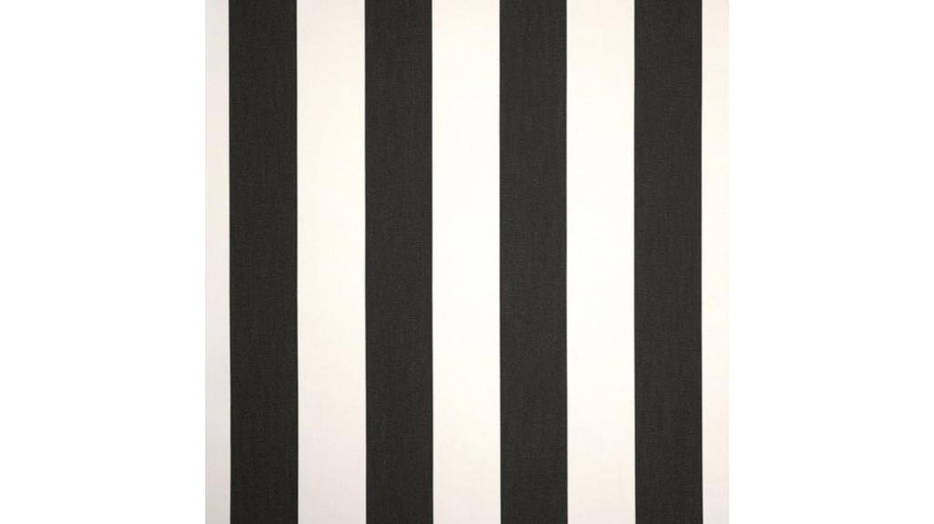 sunbrella striped fabric yard