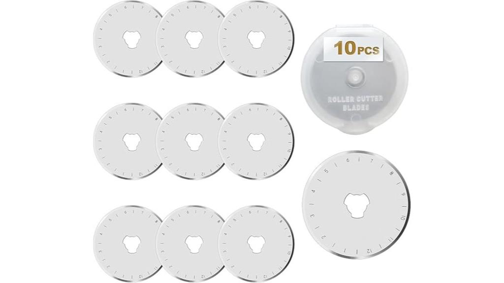 ten blades for rotary cutter