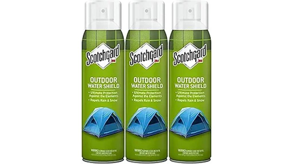 three cans water shield