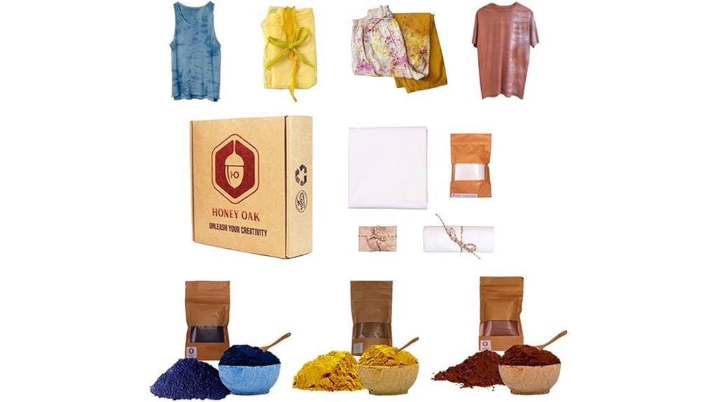 three color tie dye kit
