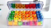 top bobbin organizer cases