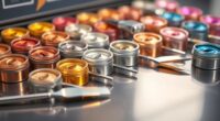 top metallic textile paint sets