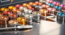 top metallic textile paint sets