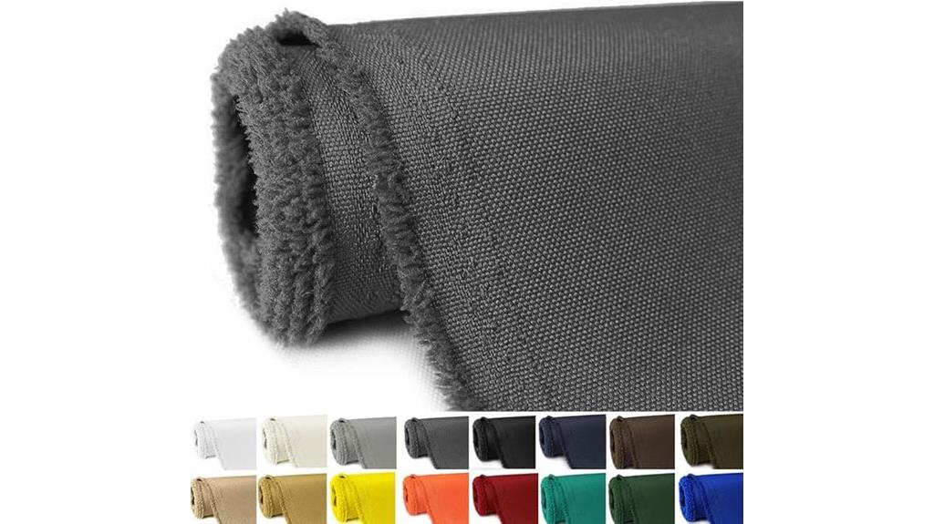 waterproof gray canvas