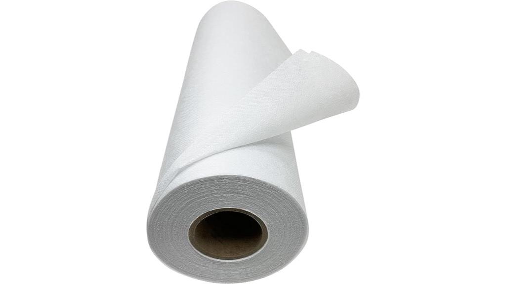 white fusible non woven