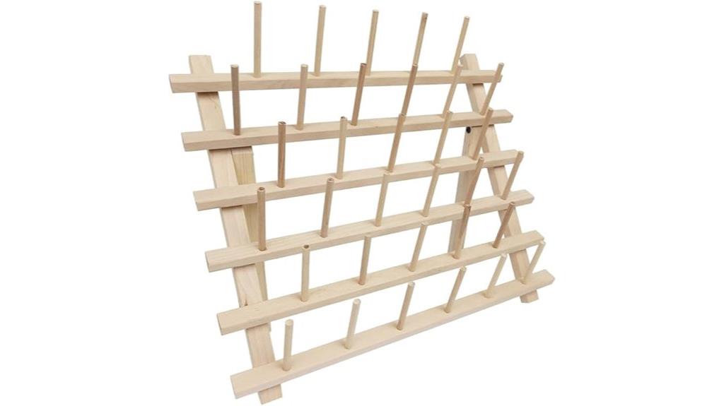 wood spool cone racks