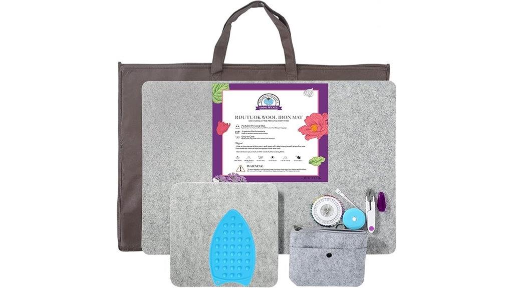 wool pressing mats set