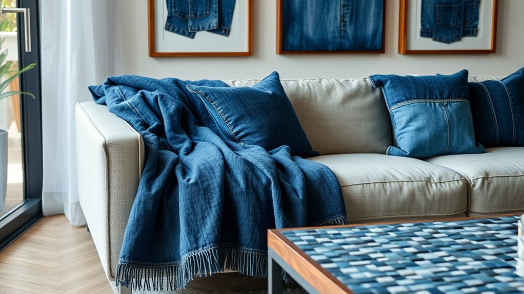 denim home decor ideas