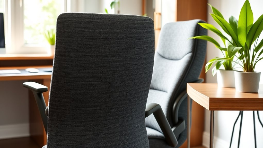 durable upholstery and ergonomics