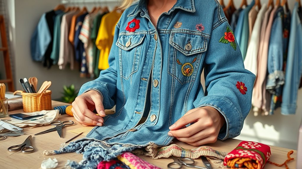 eco friendly wardrobe upcycling techniques