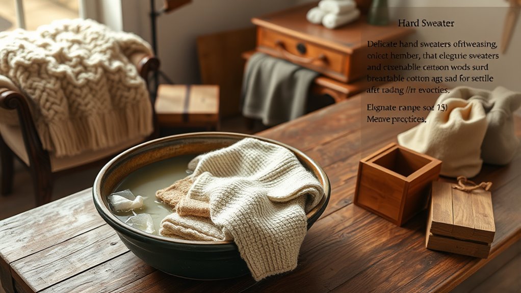 gentle wool care techniques