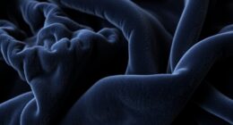 luxurious crushed panne stretch