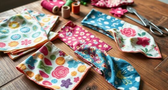 reusable cloth napkin creation