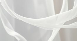 sheer flowing chiffon fabric