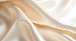 shiny smooth woven fabric