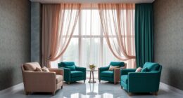 silk used in interior design