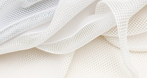 stretchy open weave textiles