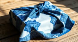 sustainable fabric gift wrapping