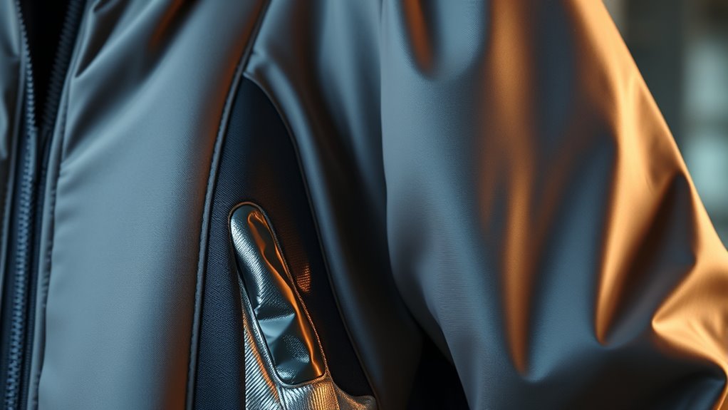 temperature regulating phase change fabrics