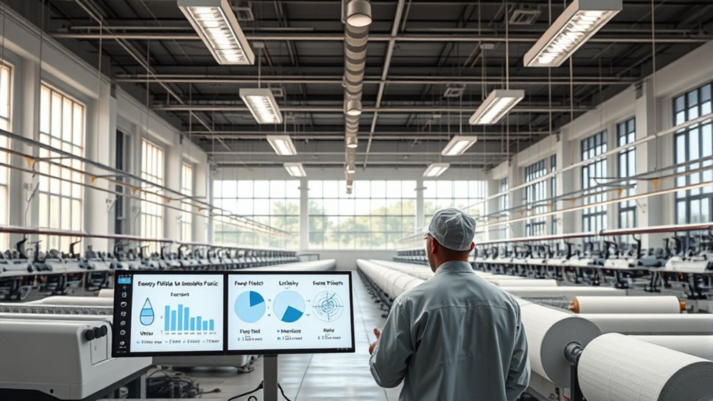 textile water electricity reduction