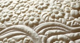 textured padded quilted fabrics