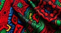 vibrant traditional textile designs