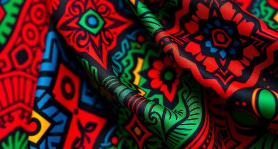 vibrant traditional textile designs