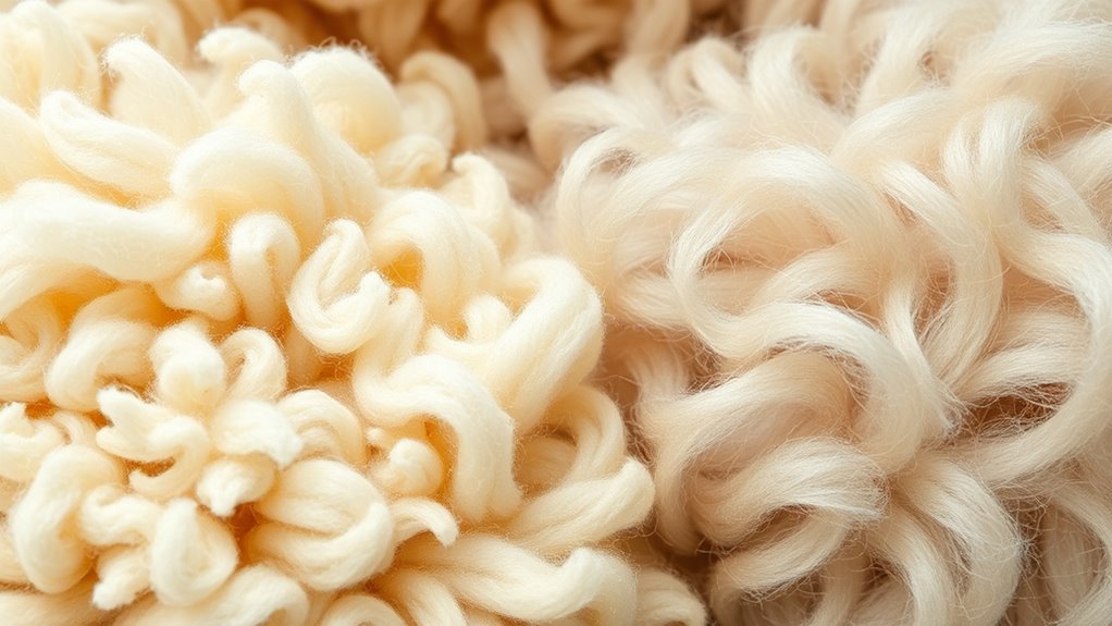 warmth and texture comparison